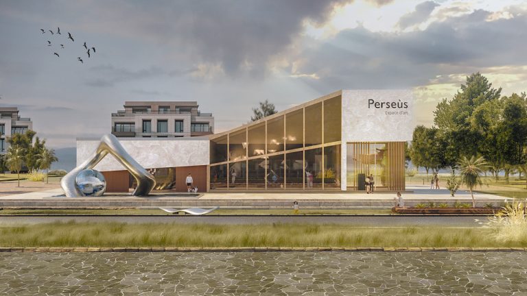 Implantation paysagère Perseus – Espace d&rsquo;art